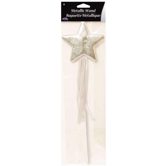 Baguette magique pour enfant étoile argent