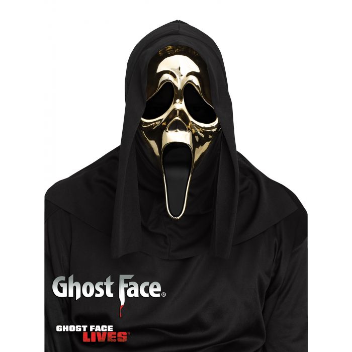 Masque Ghost Face or pour adulte