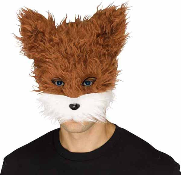 Masque peluche renard meurtrier