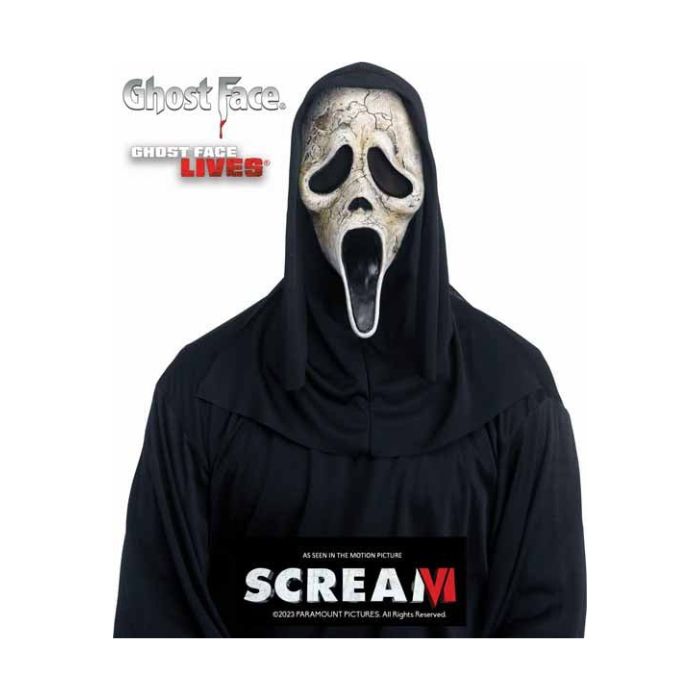 Masque de fantôme film Ghost Face pour adulte