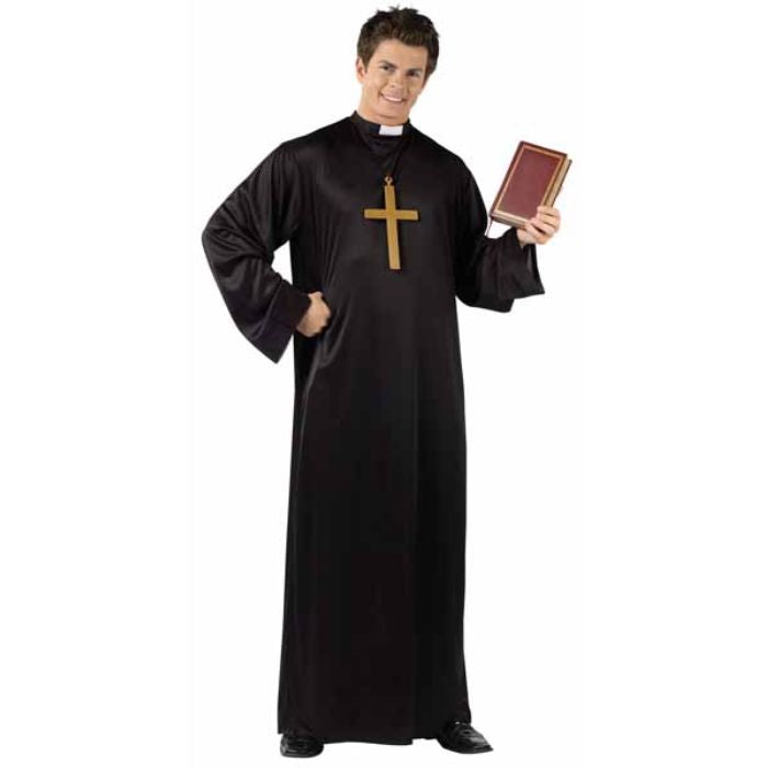 Costume homme robe de prêtre