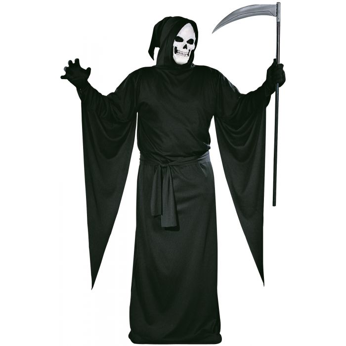 Costume adulte faucheur robe noire