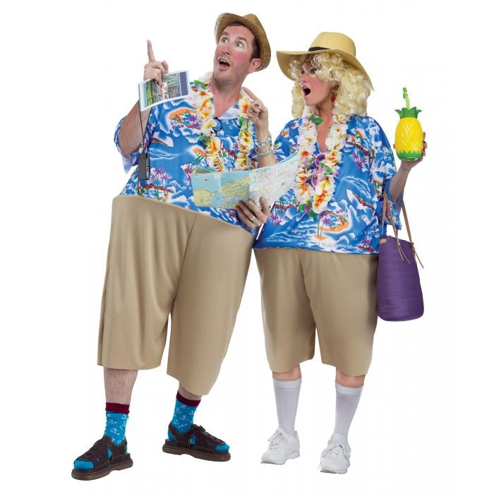 Costume adulte touriste ringard (STD)