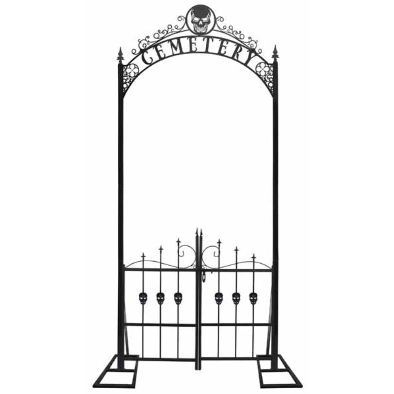 Arche de cimetière avec portes 105 po x 60 po x 18 po