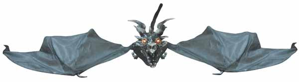 Dragon volant animé 36 po x 52 po