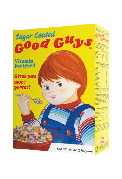 Boîte de céréales collection Good Guy Child's play 2 Chucky