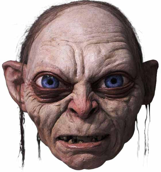 Masque Gollum - Seigneur des anneaux
