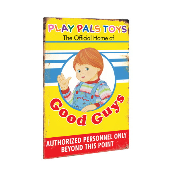 Plaque en métal collection Good Guy Child's Play 2 Chucky