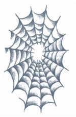 Tatouage toile d'araignée