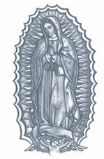Tatouage Notre-Dame de Guadalupe
