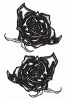 Tatouage roses noires