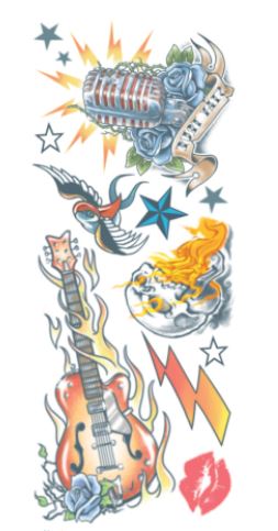 Tatouage rockstar