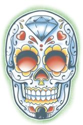 Tatouage Jour des morts "El Jugador"
