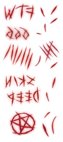 Tatouages entaille
