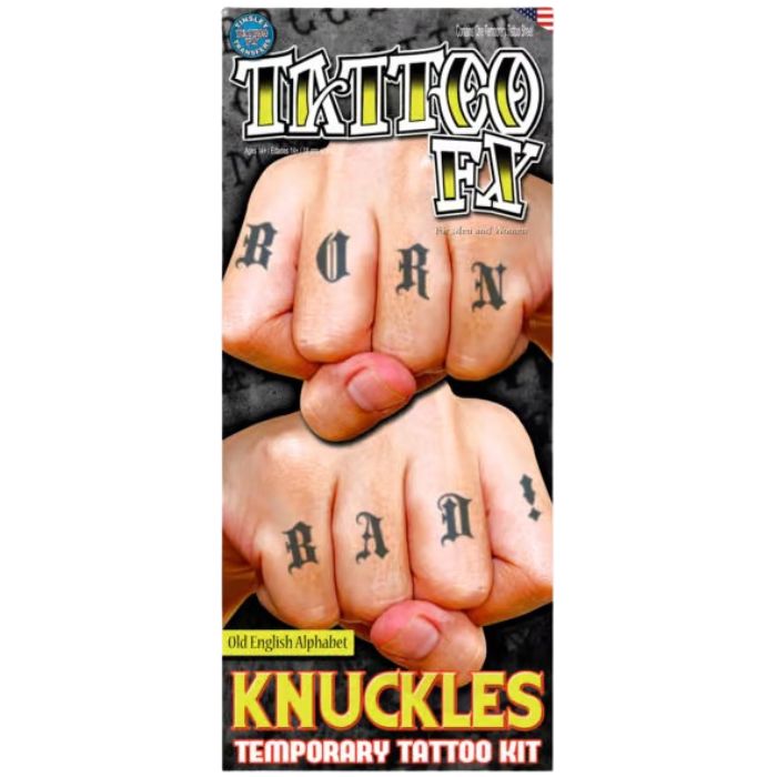 Tatouage FX alphabet ancien