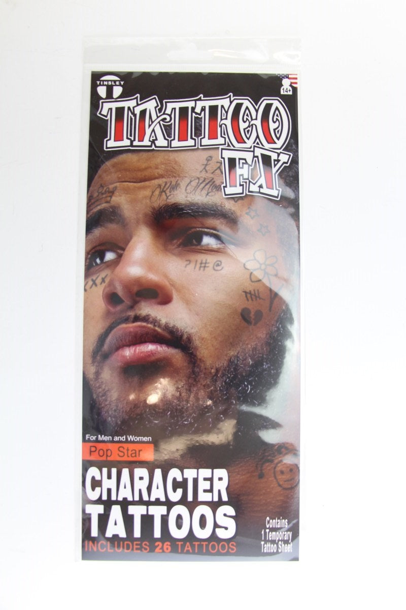 Tatouage vedette pop