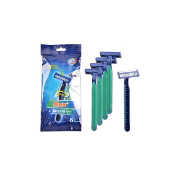 Rasoir jetable 3 lames Max (paquet de 5)