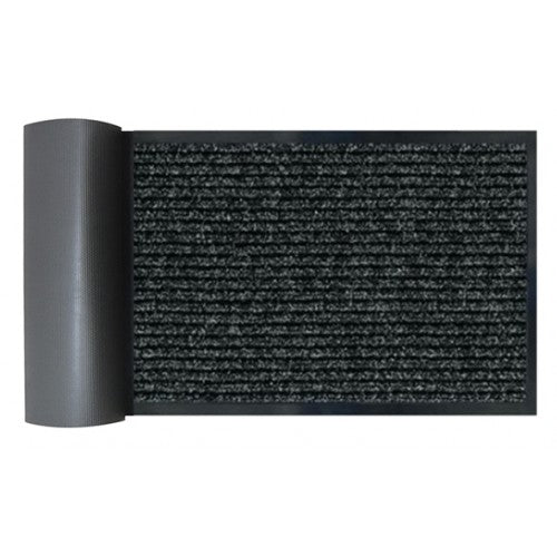 Tapis avec endos caoutchouc 24 po x 59 po noir