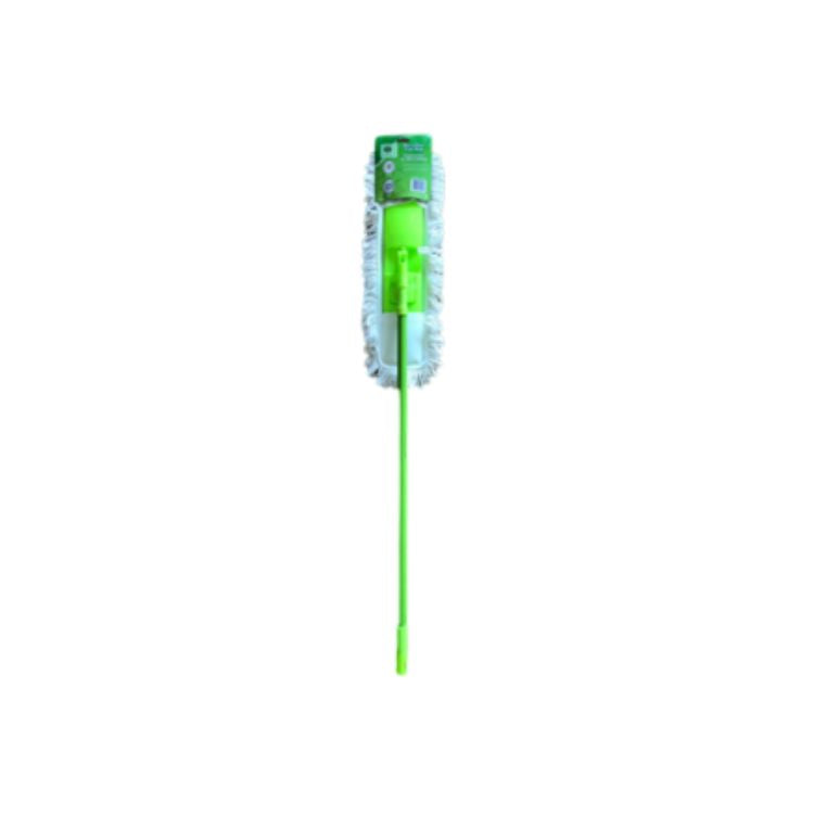Vadrouille microfibre avec manche extensible