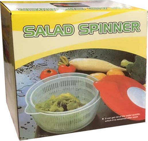 Essoreuse à salade en plastique clair