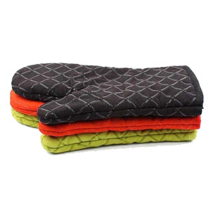 Mitaine pour le four 28 cm en coton et silicone