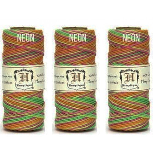 Ficelle de coton 80 g multicolore