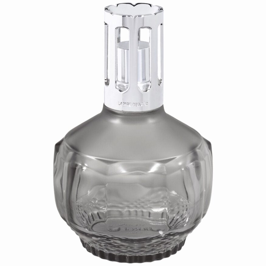 Lampe Molécule Maison Berger givrée grise