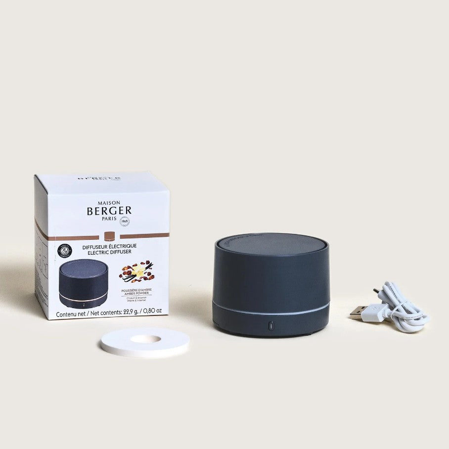 Diffuseur électrique Maison Berger Nomade gris Poussière d'ambre