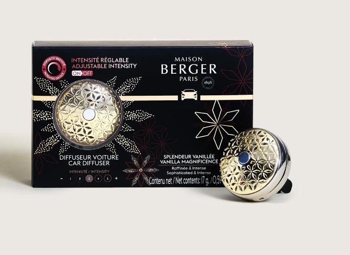 Diffuseur de voiture Maison Berger Splendeur Vanillée