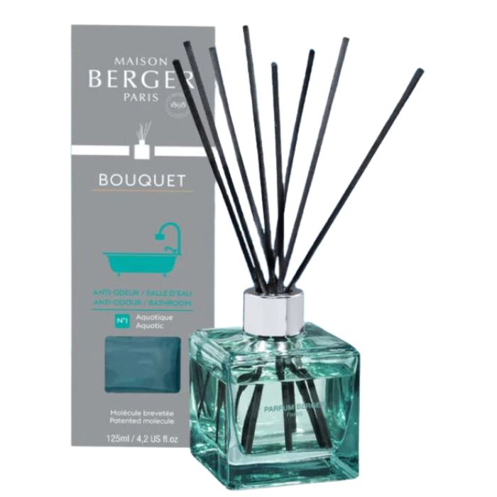 Bouquet Maison Berger cube anti-odeur salle d'eau 125ml