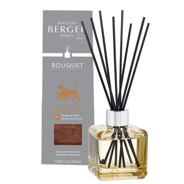 Bouquet Maison Berger cube anti-odeur animaux 125ml