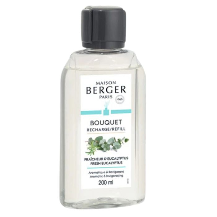 Recharge bouquet Maison Berger 200ml fraîcheur d'eucalyptus