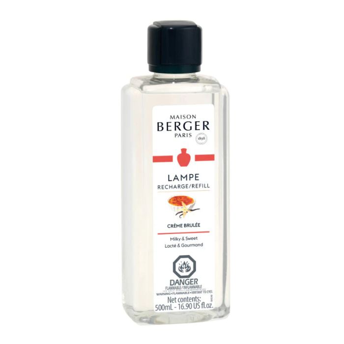 Recharge lampe Maison Berger 500 ml crème brûlée