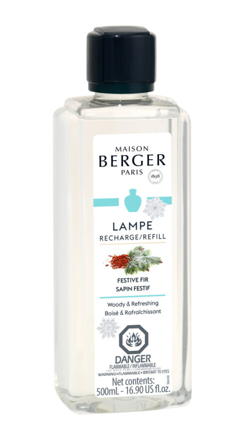 Recharge lampe Maison Berger 500 ml sapins célestes