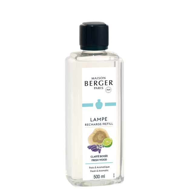 Recharge lampe Maison Berger 500 ml clarté boisée