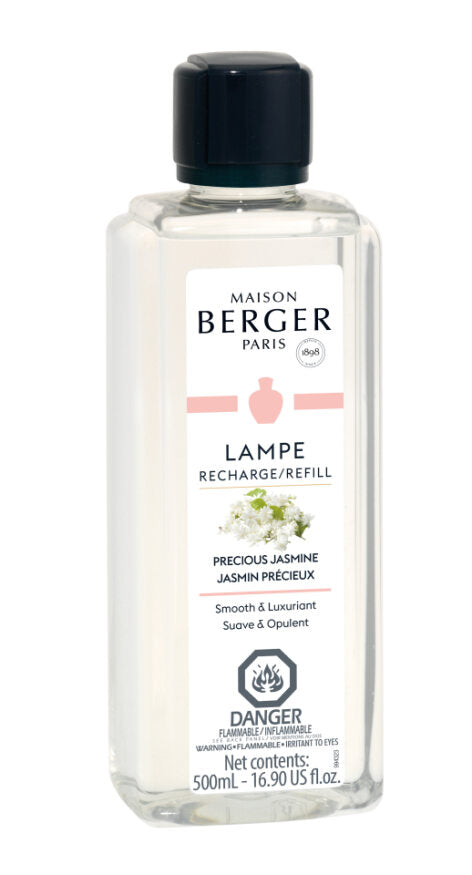 Recharge lampe Maison Berger 500 ml jasmin précieux