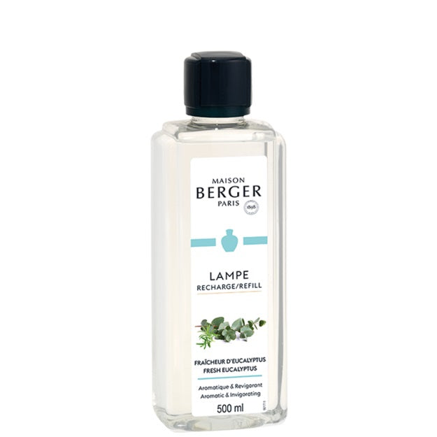 Recharge lampe Maison Berger 500 ml fraîcheur d'eucalyptus