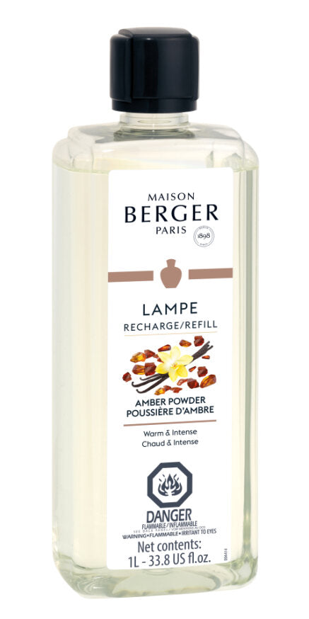 Recharge pour lampe Maison Berger 1 L Poussière d'ambre