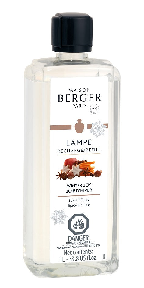 Recharge lampe Maison Berger 1 L joie d'hiver