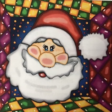 Broderie de diamant (Diamond Painting) diamant rond Père Noël