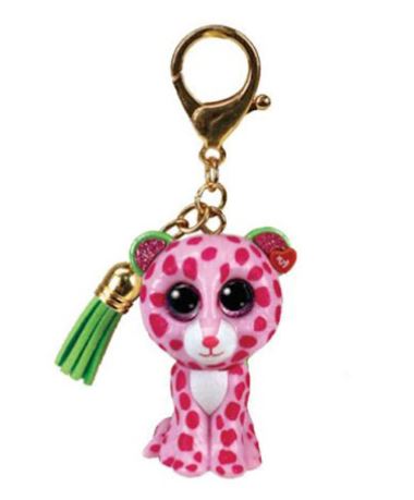 Peluche Glamour le léopard avec anneau