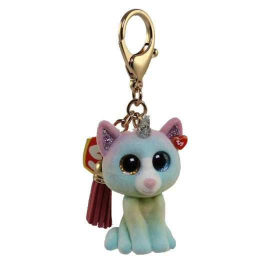 Peluche Heather chat avec cornes (porte-clés)