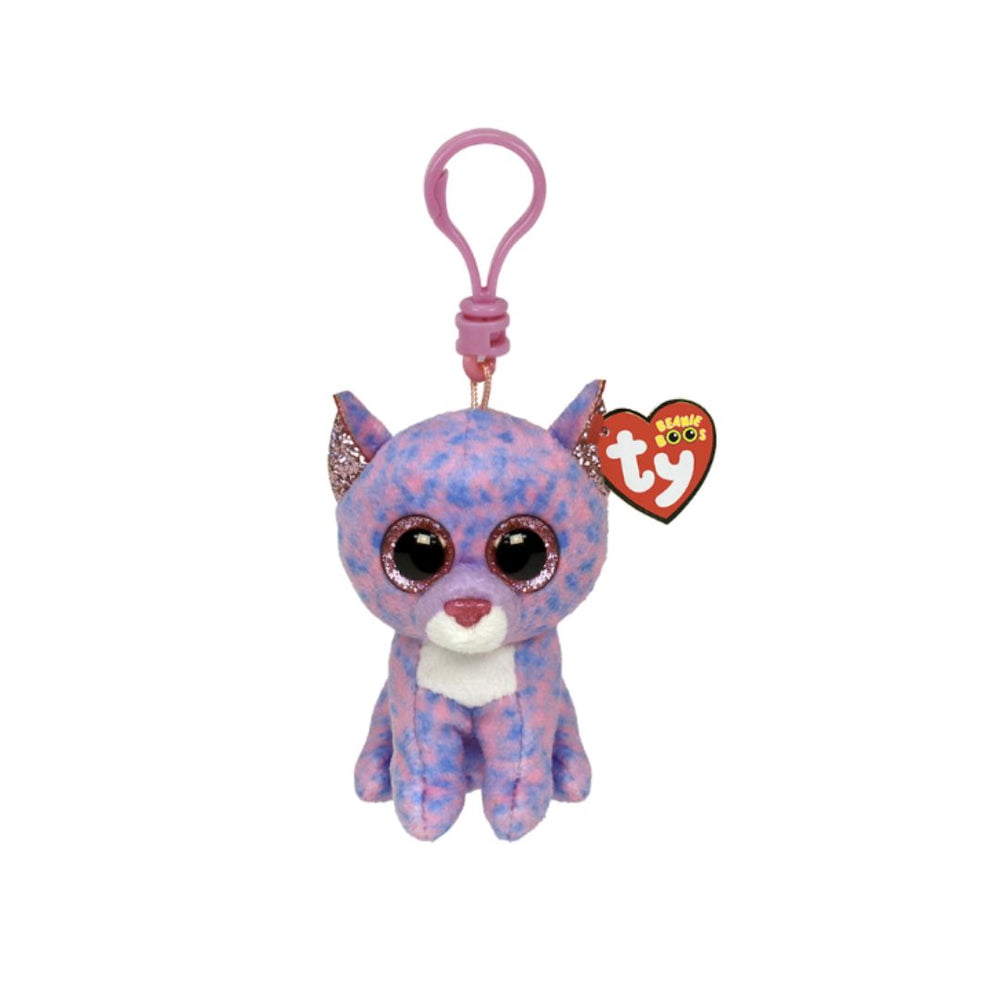 Cassidy le chat mauve avec anneau