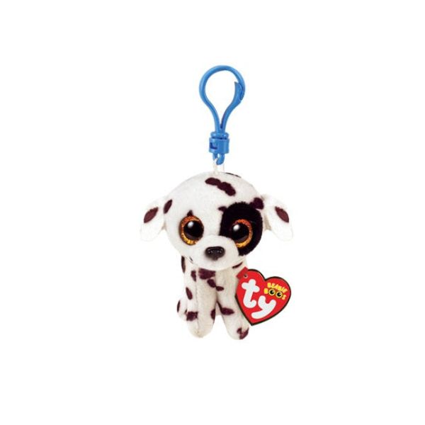 Luther le chien dalmatien avec anneau