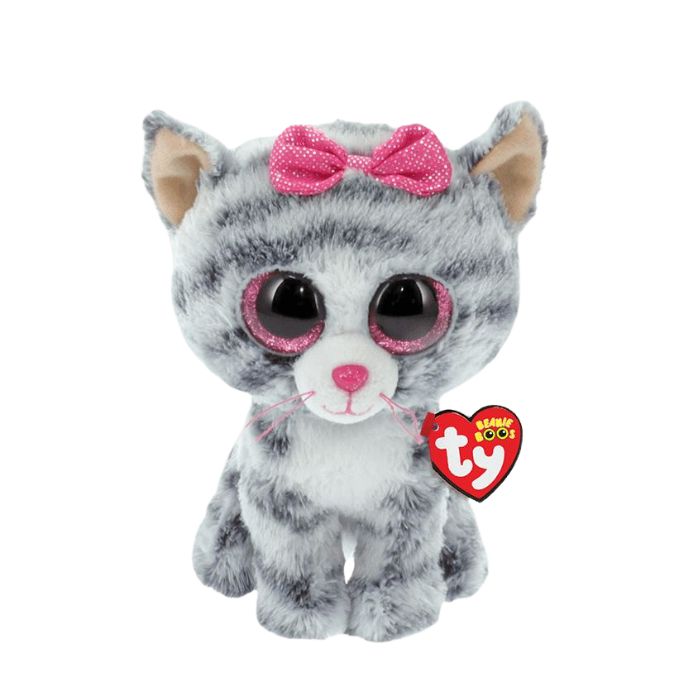 Peluche Flint le dragon rose et bleu régulier