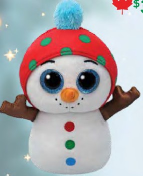 Peluche Dave le bonhomme de neige
