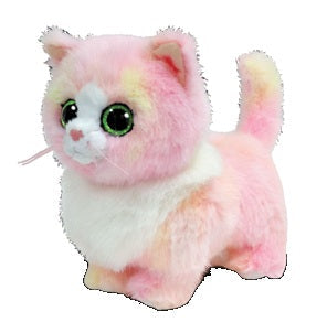 Peluche Lady le chat rose régulier