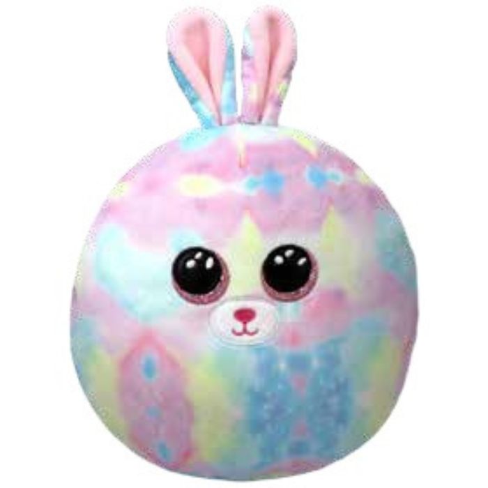 Peluche Floppity le lapin multicolore squish