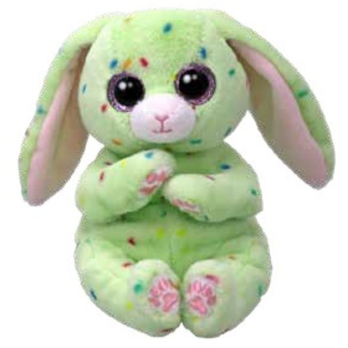Peluche Fern le lapin vert régulier