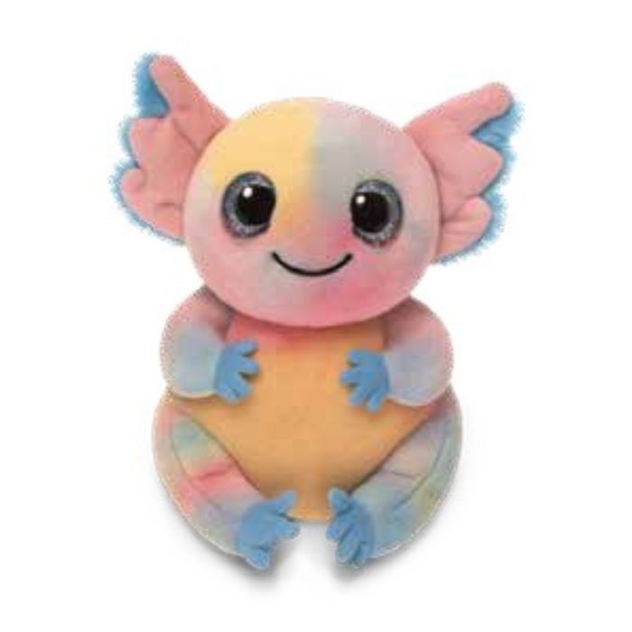 Peluche Loxie l'axolotl pastel régulier